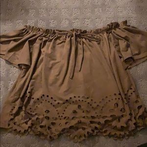 Off the shoulder top